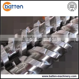 PVC Profile Parallel Plastic Extruder Machine Nitride 38CrMoAla Screw Barrel thumbnail-1