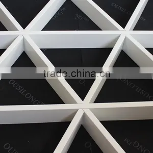 Water Proofing Aluminum Commercial Suspended Metal Grid Open Cell Ceiling thumbnail-4