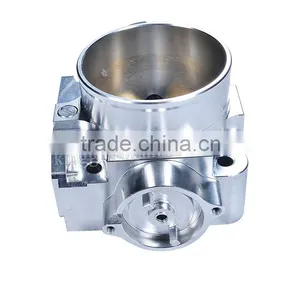 New Style Sliver Aluminum Alloy Racing Throttle Body For EVO 123 thumbnail-4