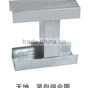 Galvalume Track Metal Steel Used Office Partition Wall thumbnail-5