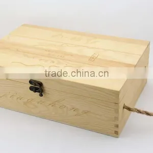 Customized Differetnt Luxury Wine Box Custom Wooden Wine Gift Box / Wine Box thumbnail-2