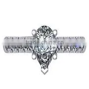 925 Sterling Silver Solitaire Engagement Anniversary Ring Mount085 thumbnail-1