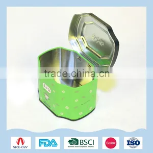 Special Shape Tea Tin Can With Airtight Lid thumbnail-2