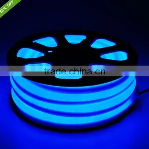 12v New Blue Neon Tape 12x26mm for Outdoor 80led per Meter thumbnail-1