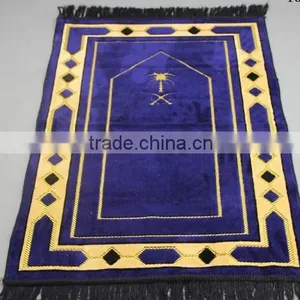 Hot Sale New Design Unique MashaAllah Travelling Islamic Muslim Prayer Mat thumbnail-2