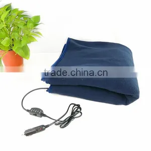 12V Polar Fleece Car Heating Blanket,travel Car Blanket. thumbnail-4