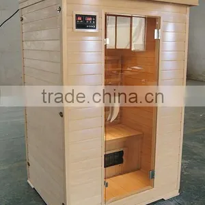 Far Infrared Function and Solid Wood Main Material Far Infrared Sauna thumbnail-1