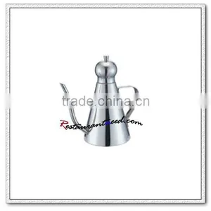 T048 Luxury Taper Stainless Steel Oil & Vinegar Cruet thumbnail-1