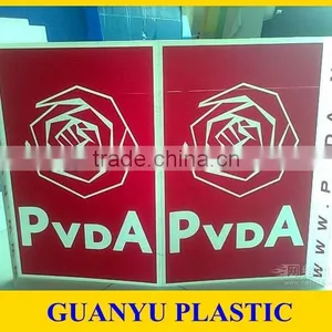 PP Corflute Advertisement Board, PP Coroplast Plastic Advertising Board thumbnail-2