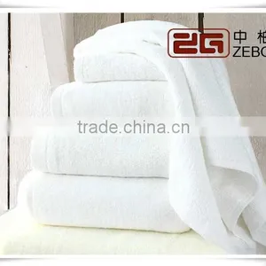 3 Star Hotel Used 32S Soft and Good Water Absorbent White Bath Towels thumbnail-4
