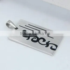Stainless Steel Stamping Tags Pendants 20mm Dia thumbnail-2