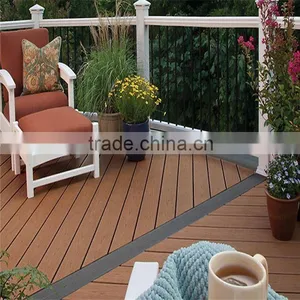 Ecological Wpc Composite Decking Engineered Flooring,Crack-resistant Outdoor Use Wpc Deck thumbnail-1
