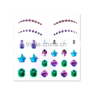 Indian Forehead Bindi Sticker Bollywood Bindi Sticker Self Adhesive Body Tattoo Gift For Women Quality Choice thumbnail-4