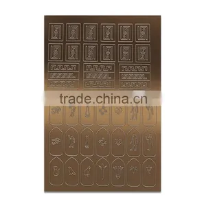 Reuse DIY Matte Metallic Nail Stencil thumbnail-4