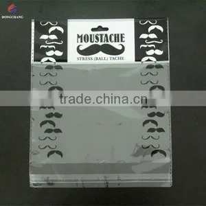 Self Adhesive Seal Custom Printed Bopp Plastic Header Bag With Hang Hole thumbnail-1