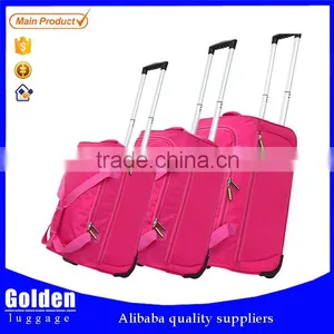 New Design Travel Bags Pink and Green Travel Bags Ladies Travel Bags thumbnail-3