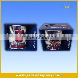 Christmas Designed Waist Drum-shaped Ceramic Mug thumbnail-5