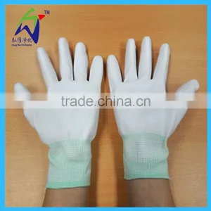 High Quality Anti-static Nylon PU Coated Gloves thumbnail-1