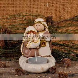 Resin Nativity Set Candle Holder thumbnail-4