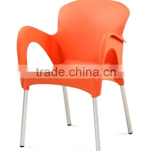 Fashionable PP Stackable Outdoor Living Room Plastic Chair thumbnail-1