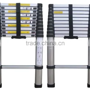 European Safety Standard 2.6m Telescoping Ladder thumbnail-2