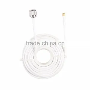 15 Meters 50-5D White Signal Cable for Repeater thumbnail-1