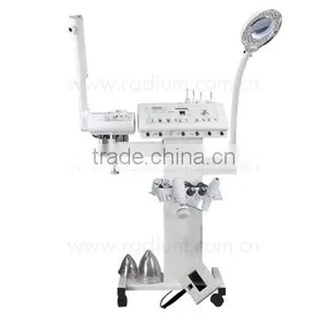 F-8800H Vaccum and Spray Facial Cleaning Ultrasonic Facial Brush High Frequency Galvanic 11 in 1 Beauty Equipemnt thumbnail-1