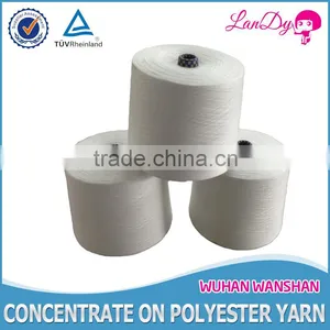 Well 20s/2 Raw White Spun Polyester Sewing Thread for Knitting thumbnail-4