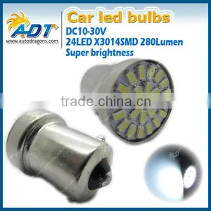 2015 Hot Sell 1156 24W Car Led Bulb 3014 Smd BA15S Car Led Bulb thumbnail-3