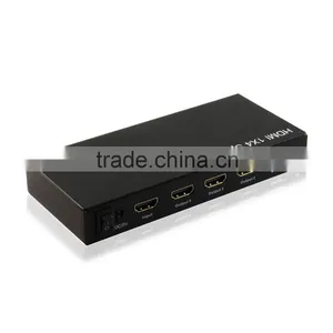 Sound Quality 4 Ports Hdmi Splitter 1x4 With IR Support 1080P 3D thumbnail-4