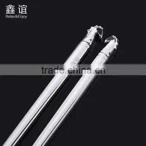 Wedding Gift Sterling Silver Chopsticks Good Luxury Design Chopsticks With Animal Horse Head Display Chopsticks for Corporate thumbnail-6