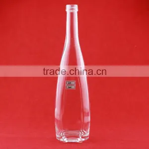 Best Price Frost Blue Printing Bottles Screw Thread Mouth Bottles Thick Bottom 700ml Bottles thumbnail-4