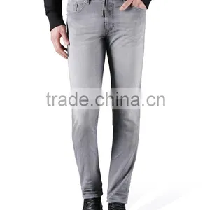 Men'denim Pant Jeans Skinny Jeans for Men 100% Cotton Straight Leg Denim Jeans thumbnail-4