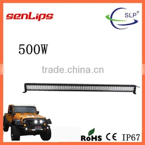 Hot Sale 500W Double Rows LED Light Bar 12/24V Combo Beam for Truck Offroad Suv Cars thumbnail-1