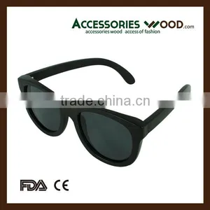 Unisex Bamboo Wood Handmade Custom Sports Sunglasses for Sale thumbnail-1