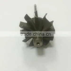 TB02 Turbine Wheel Turbo Shaft and Wheels Fit Turbo 466073-0007, 466073-0008 466083-0006, 466083-0007 thumbnail-2