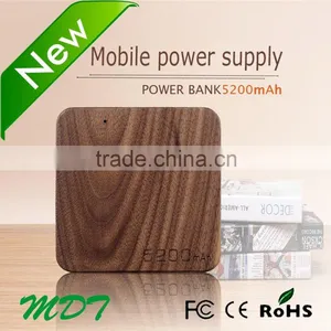 Marvel Universe 5200mah External Wireless Wooden Power Bank thumbnail-1
