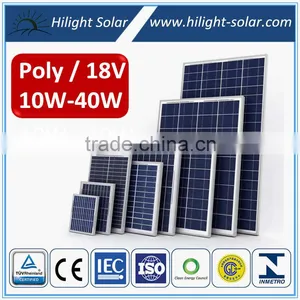 40w Solar Panel Manufacturing, Small Photovoltaic Panels, Chinese Photovoltaic Panels With IEC CE ISO INMETRO Certificates thumbnail-1