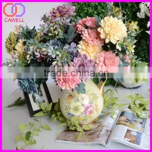 10 Heads Bush Marigold Flower Wholesale Artificial Flowers thumbnail-1