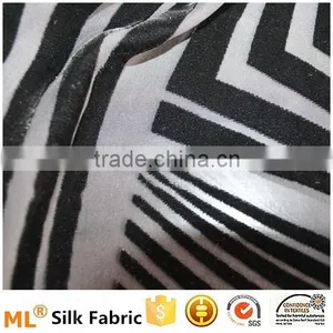 Silk Burnt-out Velvet High Quality Silk Fabric thumbnail-2