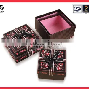 Cardboard Fancy Paper Chocolate Gift Packaging Hat Box thumbnail-1