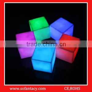 Colour Changing Led Light up Glow Cube Light for Party Favors thumbnail-3