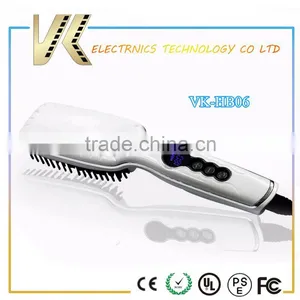Salon Use Electric Flat Irons Wholesale Iron Hair Brush Straightener With LCD Display thumbnail-2