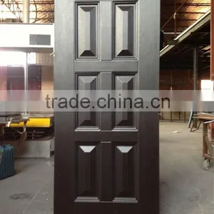 2016 Standard Size Cold Steel Door Panel American Style Entry Doors thumbnail-5