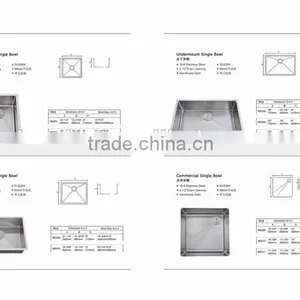 Professional Custom Stainless Steel Kitchen Sink by Handmade thumbnail-6