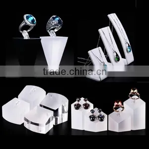 Factory Custom Acrylic Crystal Glass Rack for Accessories Stand for Jewelry thumbnail-6