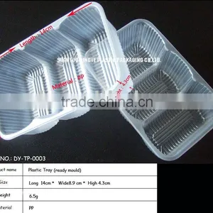 PP/PS/PET Disposable Plastic Food Tray thumbnail-1
