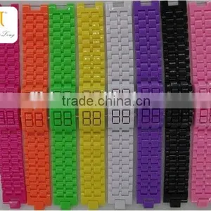 Fashion Color Soft Lava LED Humidity and Temperature Watches Humidity and Temperature Watches thumbnail-1