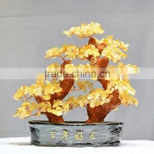 New Style Citrine Tree Good for Home Decoration All by Handmade thumbnail-2