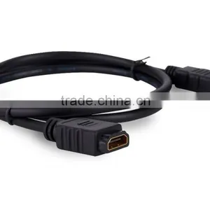Male to Female 1.8M HDMI Cable With 24K Gold Plated thumbnail-1